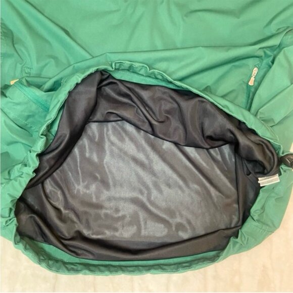 Masters Tech Green 1/4 Zip Performance Pullover Lined Windbreaker Jacket Large - Picture 9 of 13